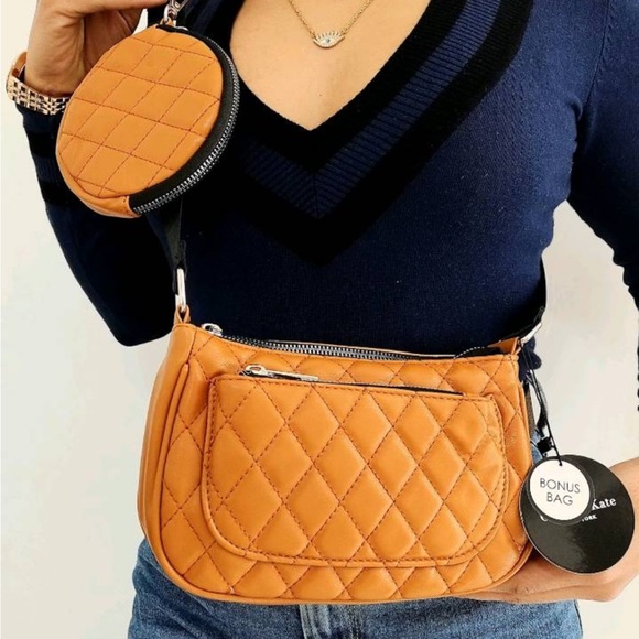 Olivia Satin Knot Bag Yellow